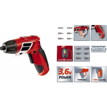Einhell TC-SD 3,6 Li Şarjlı