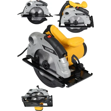 Steiner Alman 4000 Watt Lazerli Bakir Sargili Metal Şanzuman Sunta Kesme Daire Testere Makinesi 185
