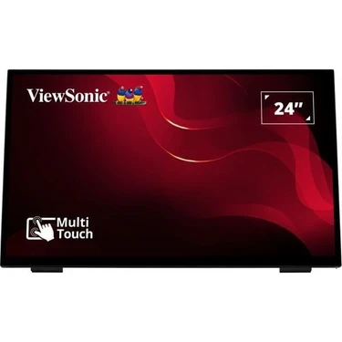Viewsonic Vıewsonıc 23.8" Va Dokunmatık TD2465 7ms 60HZ Hdmı-Dp Iş