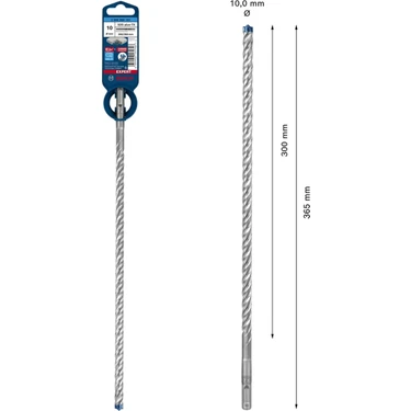 Bosch Exp Sds Plus 7x Kırıcı Delici Ucu 10*365 mm -