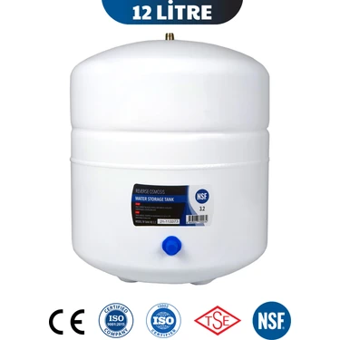 Evora Su Arıtma Cihazı 12 Litre 3.2 Galon Çelik