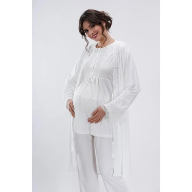 LORIAN'S 2026 Lohusa Pijama Takımı 3'lü