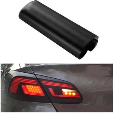 AutoFolyo Mat Siyah Far Filmi Esnek Yapı 30 cm x 1 Metre Araç Dış
