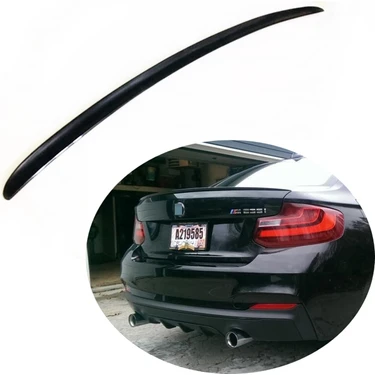 Pileli Store Bagaj Çıtası Universal Spoiler Parlak Siyah