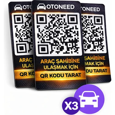 Qr Kodlu Araç Bildirim Etiketi Numara Paylaşmadan Araç Sahibiyle Iletişim