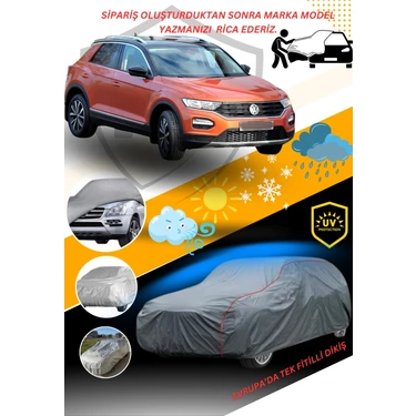 Car Guard Tüm Suv Araçlar ile Uyumlu Lüks Araba Brandası Miflonlu Branda Oto Çadır