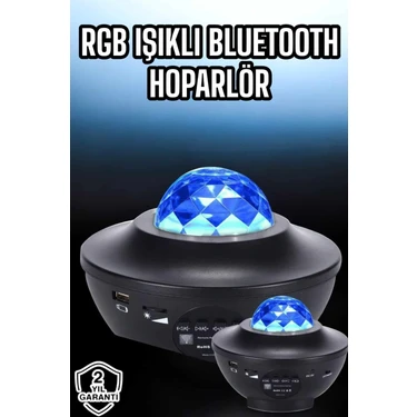İlk El Grup Projektör Yıldız Gece Lambası Disko Topu Bluetooth Bağlantılı Taşınabilir Şarjlı