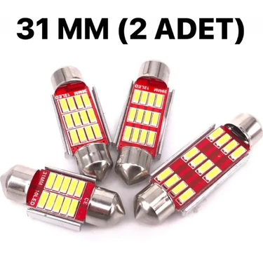Sisa 31MM Sofit LED Canbus C5W Tavan Plaka Ampul 1