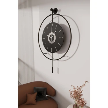 MetaQuartz Aksesuar Timelles Blackberry Kadran Seri - Kırılmaz Göbek -Büyük Boy(50X75CM) - Metal