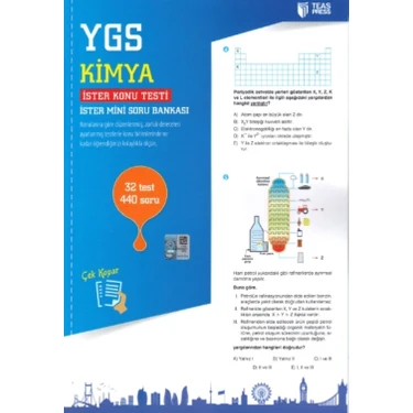 Teas Press-Sınav Yayınları Ygs Kimya Yaprak Test Çek