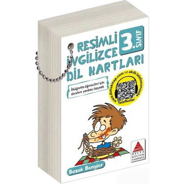 Delta Kültür Yayınevi Resimli İngilizce Dil Kartları 3. Sınıf - Başak