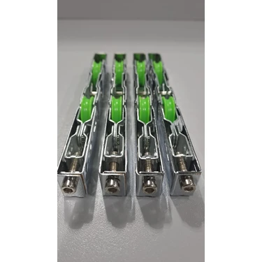 Akpen Sürme Kapı Tekeri , Pimapen Pvc Sürme Tekeri Sessiz Çiftli Ayarlanabilir Teker 4