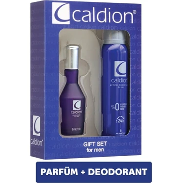 CALDION Classic Erkek Parfüm Seti 50 ml EDT + 150 ml Deodorant Hediyelik Lüks