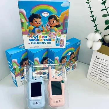 Arell Teknoloji Akıllı Çocuk Telsizi Smart Görüntülü Konuşma 4 Farklı Ses Efekti Walkie Talkie 2