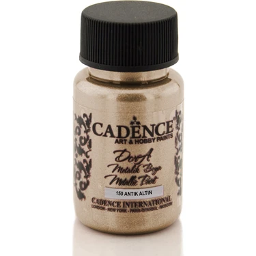 Cadence Antik Altın Dora Metalik Boya 150 - 50