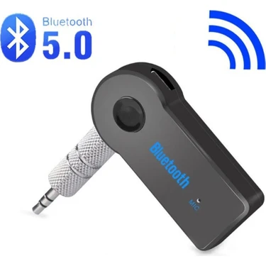 Kablosuz Bluetooth Aux Araç Kiti 5,0 Bluetooth Yeni Sürüm 3,5 Jack