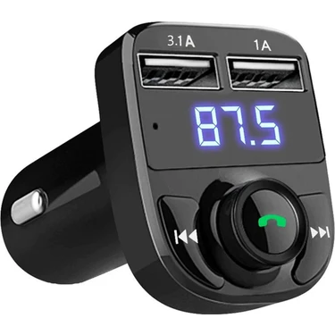 Beatitude Fm Transmitter Universal Bluetooth Mp3 Çalar Oto Radyo Araç Kiti Çakmaklık Şarj Aleti