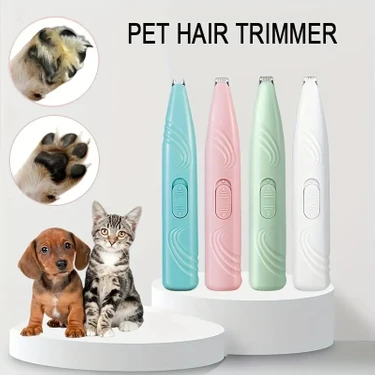 Exelox Kedi/köpekler Için Profesyonel Tıraş Makinesi (Pati ve Hassas Bölgeler)2 Adet