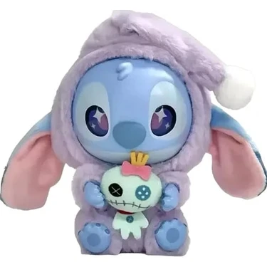 Labubu Stitch Ithal Sürprİz Kutulu Anahtarlık Çanta Süsü Peluş