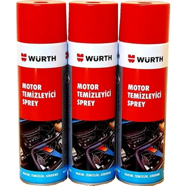 Würth Hızlı Motor Temizleme Spreyi 500 ml ( 3 Lü