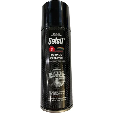 Selsil Torpido Parlatıcı Sprey Derinlemesine Temizlik ve Parlaklık 200 ml Tüm Araç Modelleri