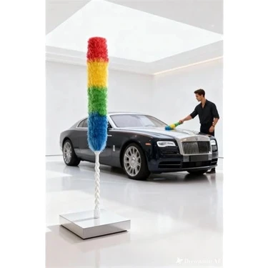 Aesco Mey Ithalat® California Duster Anti-Statik Toz Alma Püskülü