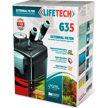 Lifetech 635 Akvaryum Dış Filtre 600