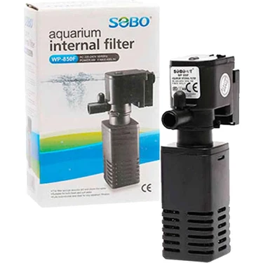 Sobo WP 850F Akvaryum İç Filtre 4W 400 L/S Yüksek Debi ve Mekanik