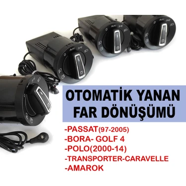 Vagparts Caravelle Otomatik Yanan Far Dönüşümü - Caravelle Auto Far
