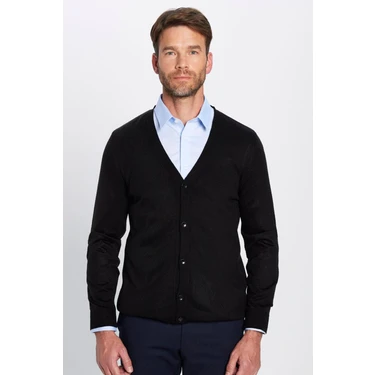 Tudors Slim Fit Dar Kesim Düğmeli Düz Tüylenmeyen Yumuşak Dokulu Erkek