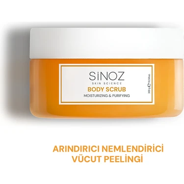 Sinoz Body Scrub Besleyici Arındırıcı Nemlendirici Vücut Peelingi 300