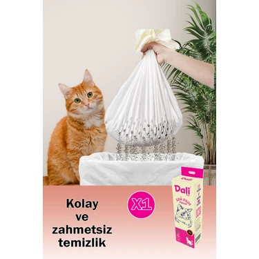 Dalipet Kedi Kumu Temizleme Filtresi 1 Adet Kolay Temizlik İçin Nonwoven