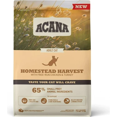 Acana Homestead Harvest Yetişkin Kedi Maması