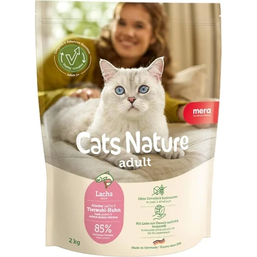 Mera Tahılsız Somonlu Yetişkin Kedi Maması 2