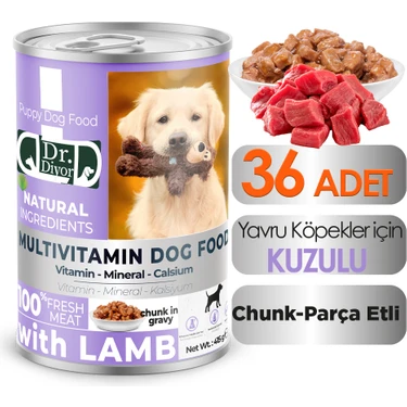 Dr. Diyor Kuzu Etli Yavru Köpek Maması 36