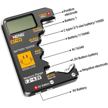 ANENG Pil Test Cihazı