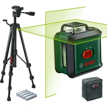 Bosch UniversalLevel 360+Tt150 Çapraz Çizgi