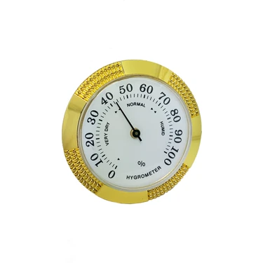 Çelik Humidor,Puru Kutuları İçin Higrometre Nem Ölçer
