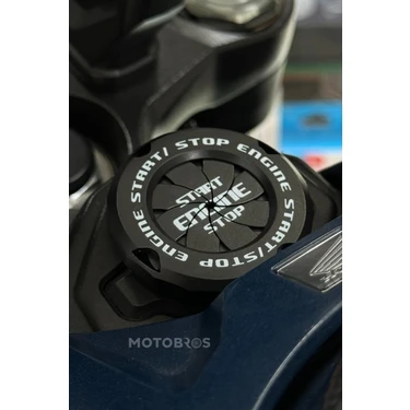 Motobros Motosiklet Kontak Koruyucu Aksesuar Siyah