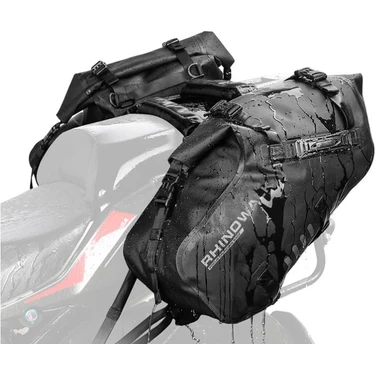 Rhinowalk Su Geçirmez Motosiklet Çantası (L Beden) 14+14=28Litre