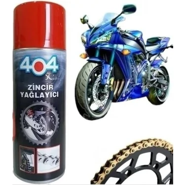404 Bisiklet- Motorsiklet Zincir Yağlayıcı  Sprey 400