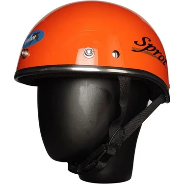 Ebakbak Motosiklet ve Bisiklet Kaskı Abs Materıal Yarım Chopper Model Kask Vespa Scooter