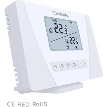 General Life Ceres HT300S Rf Kablosuz Günlük ve Haftalık Programlanabilir Oda