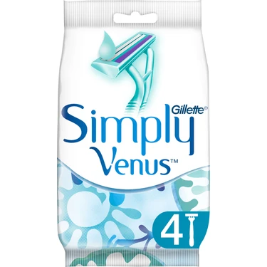 Gillette Simply Venus 2 Kullan At Kadın Tıraş Bıçağı