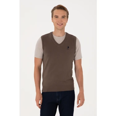 U.s. Polo Assn. Erkek Vizon Süveter