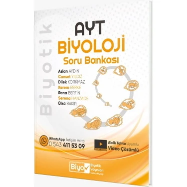 Heppy Ayt Biyoloji Soru Bankası