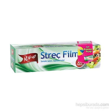 Roll-Up Kayar Bıçak Hediyeli Streç Film 45cm x 300m 9mic 1