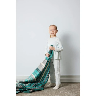DeFacto %100 Pamuklu Pijama Takımı Kız Bebek