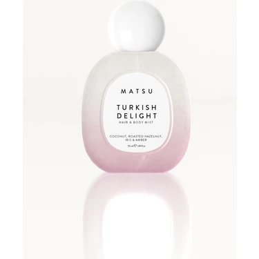 Matsu Turkish Delight Saç & Vücut Misti 50 ml | Gül & Pudralı
