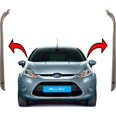 Ford Fiesta Ön Cam Fitil Takımı Dış Kenar Direk Lastiği Sol Sağ